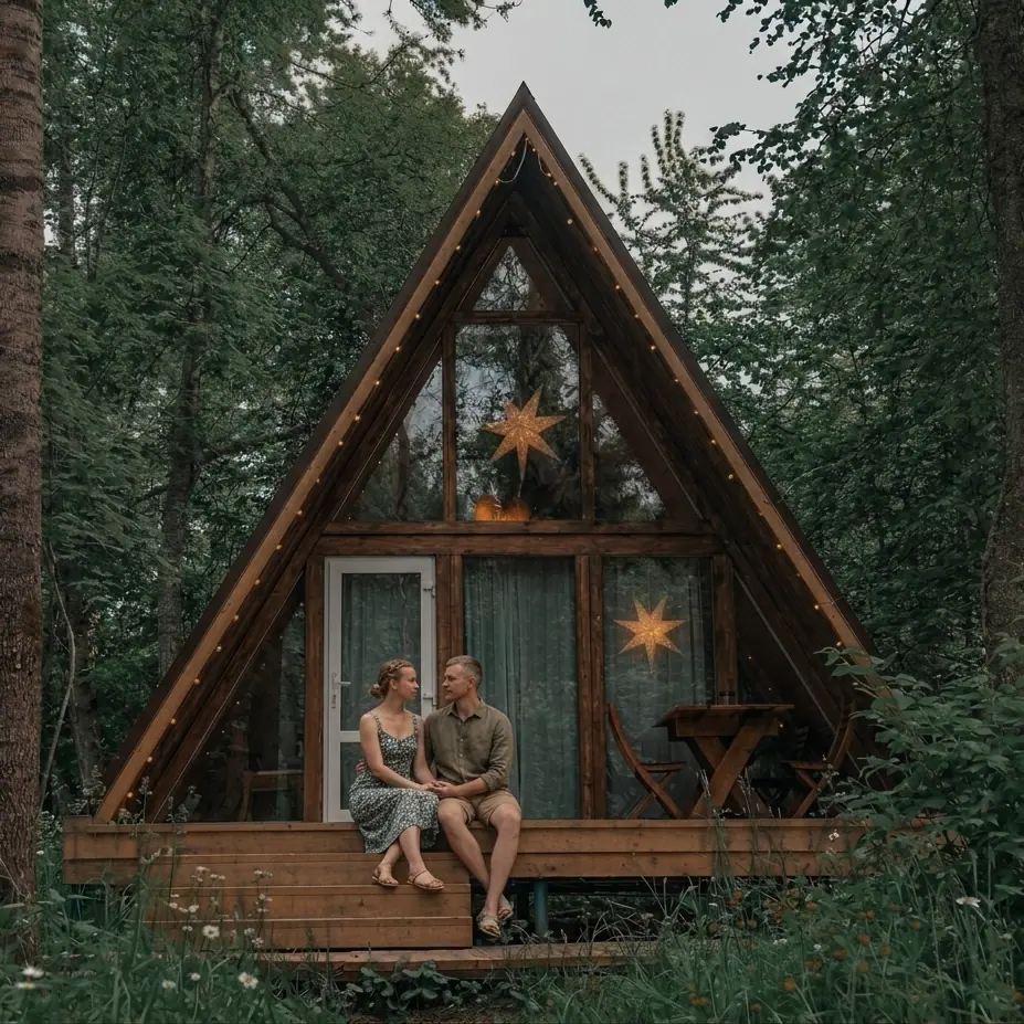 А-фреймы — глэмпинг Sky Wood Hills